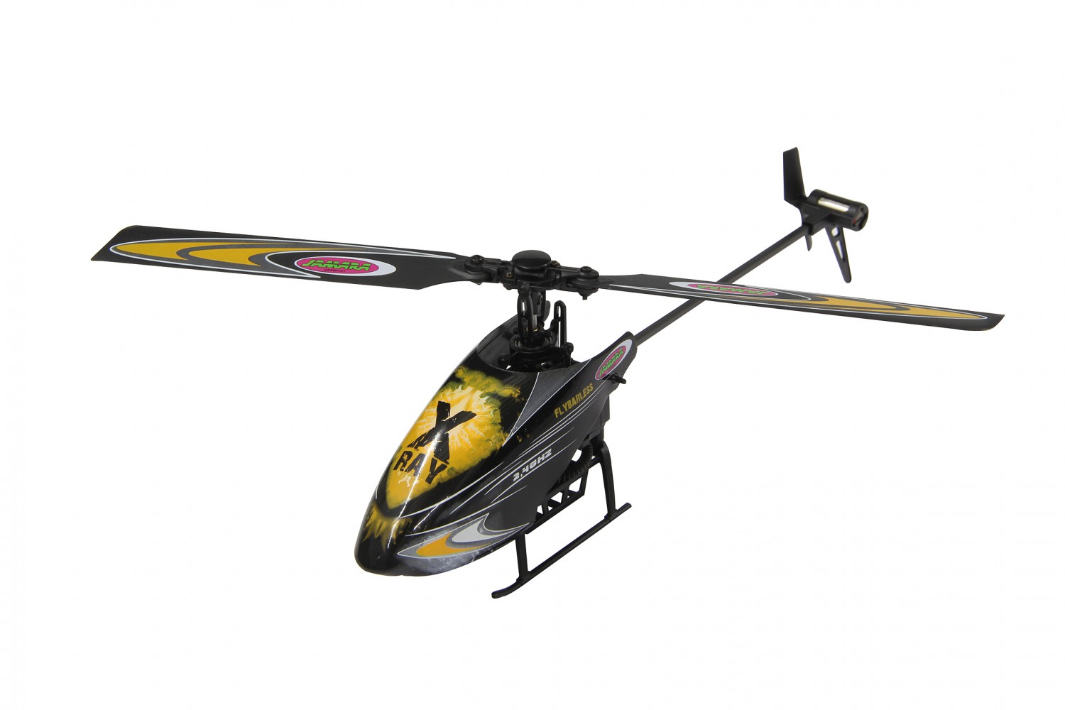 Jamara RC Helicopter XRay 2, 4 GHZ radio controlled Model Heli 038200